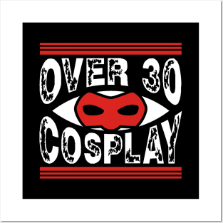 Main Over30cosplay Logo Posters and Art